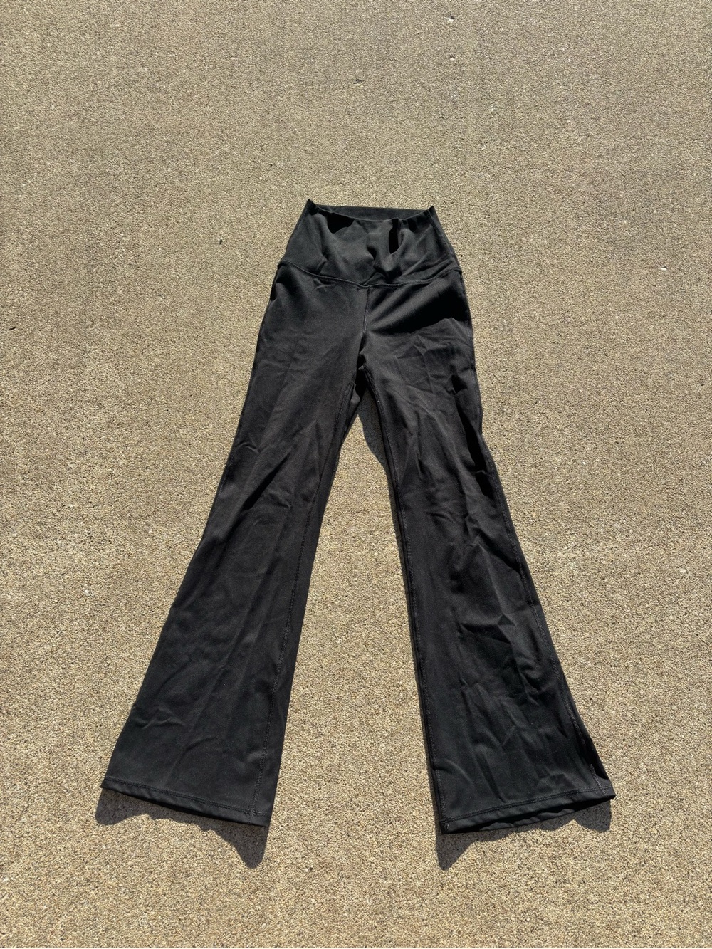 Yogalicious Black High-Rise Flare Leggings
